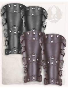 Bracelets médiévaux pour enfants, modèle Tobi - marron 2