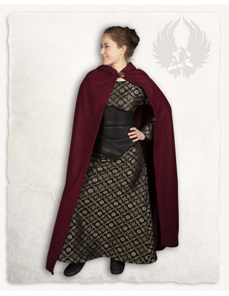 Corsage Médiéval Écarlate - Noir