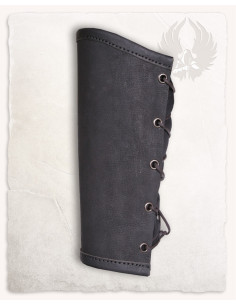 Bracelets en cuir Borg vintage - Noir 2