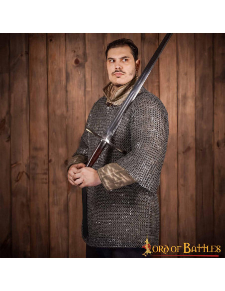 Cotte de mailles manches longues avec...