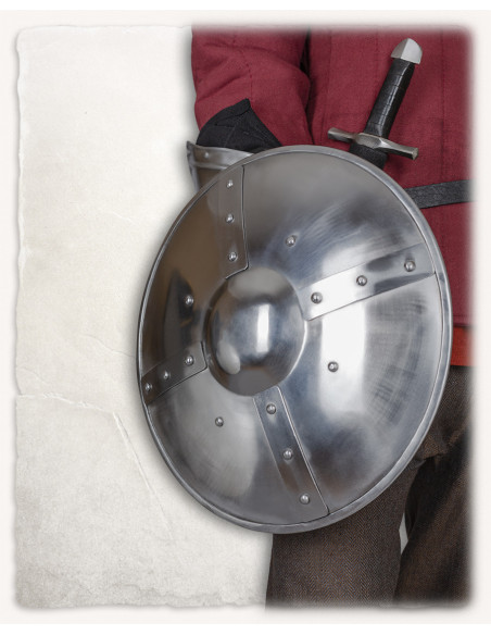 Bouclier médiéval Nunzio (42 cm.)