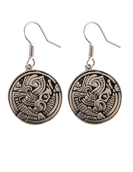 Boucles d'oreilles Viking en laiton...