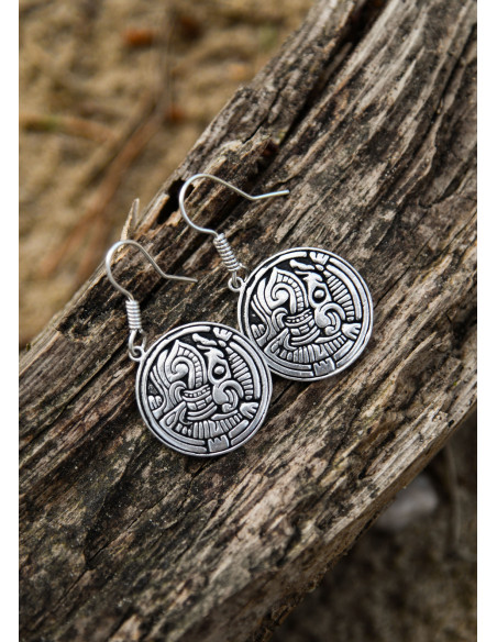 Boucles d'oreilles Viking en laiton...