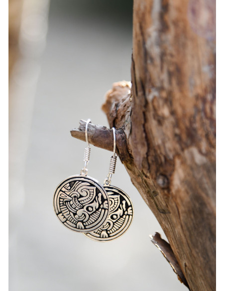 Boucles d'oreilles Viking en laiton...