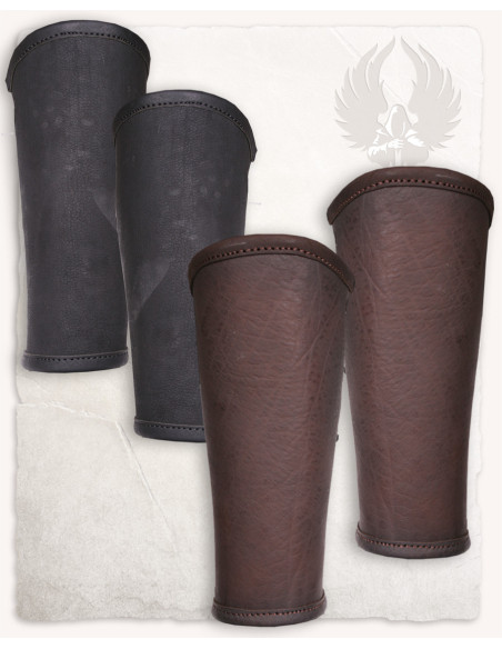 Grèves Borg médiévales en marron