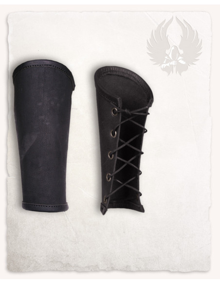 Grèves Borg médiévales en noir