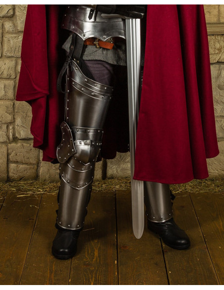 Garde-jambes médiévaux Baltasar complets