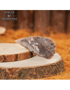 Pointe de flèche en silex brun foncé (7,6 cm.) 2