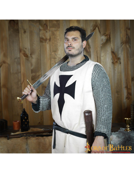 Tabard en coton chevalier teutonique...