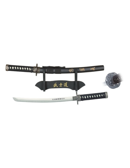 Miniature Katana plus de base