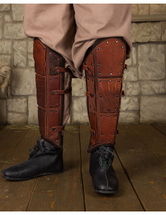 Grèves Quintus à 3 lanières - marron