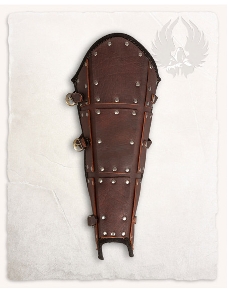 Grèves Quintus à 3 lanières - marron