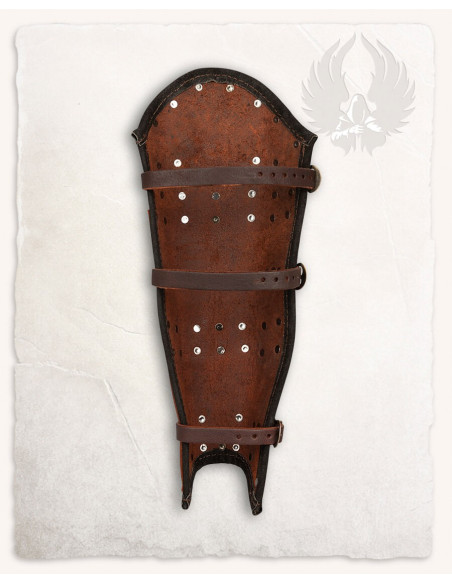 Grèves Quintus à 3 lanières - marron