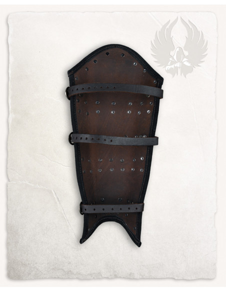 Grèves Quintus à 3 lanières - marron