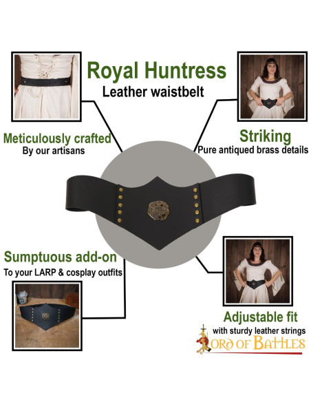 Ceinture en cuir Royal Huntress, cuir...