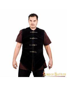 Gilet en daim pirate Seven Seas