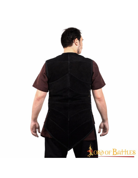 Gilet en daim pirate Seven Seas