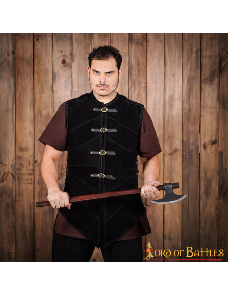 Gilet en daim pirate Seven Seas