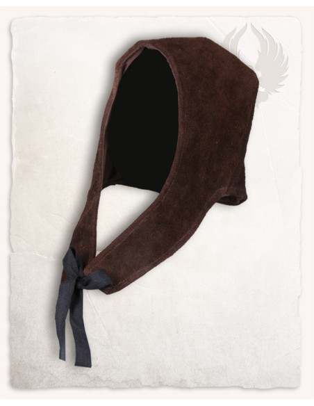 Crespina Medieval Hagen en daim marron