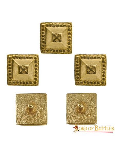 Lot de 5 punaises décoratives en...