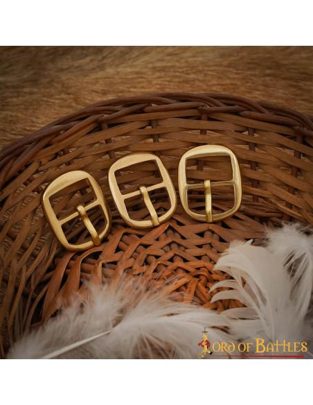 Jeu de 3 boucles en laiton pour...