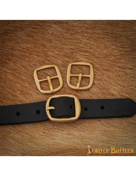 Jeu de 3 boucles en laiton pour...