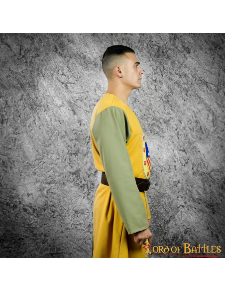 Tabard médiéval bicolore...