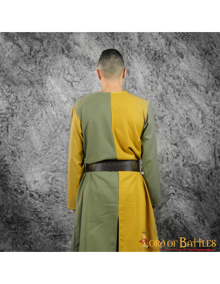 Tabard médiéval bicolore...