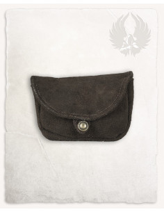 Petit sac médiéval modèle Rickar, marron 2