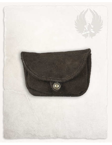 Petit sac médiéval modèle Rickar, marron