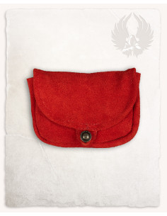 Petit sac médiéval modèle Rickar, rouge 2