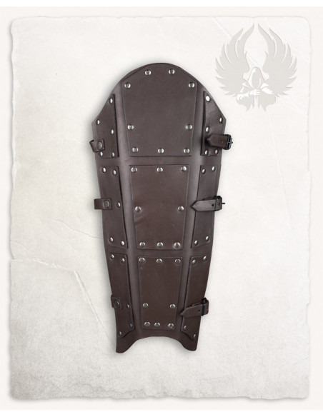 Grèves en cuir marron modèles Quintus