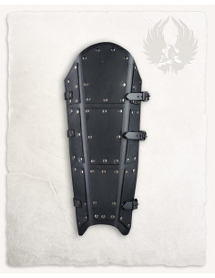 Grèves en cuir noir modèles Quintus 2