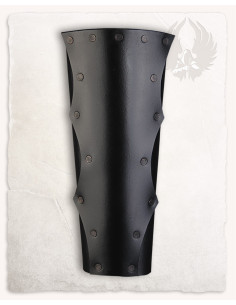 Grèves en cuir noir modèles Rasmus 2