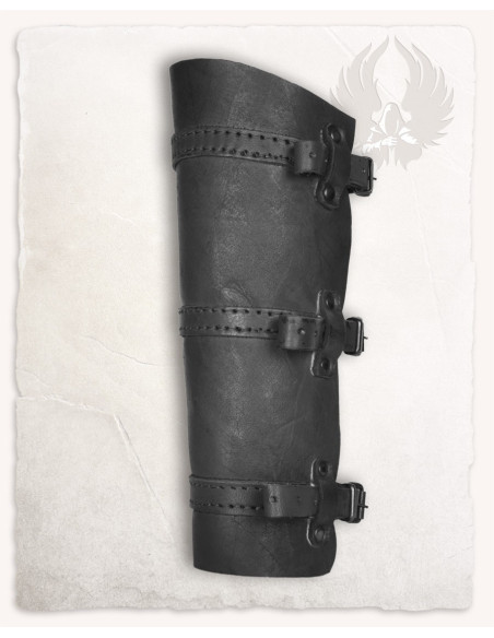 Grèves en cuir noir Modèles Simons