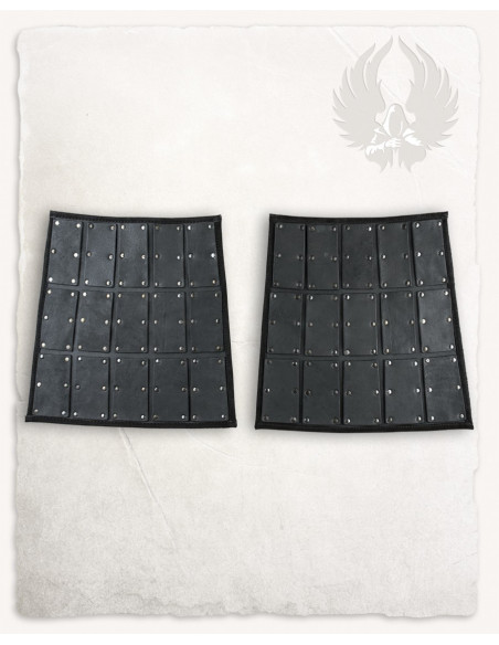 Caisses claires latérales en cuir...