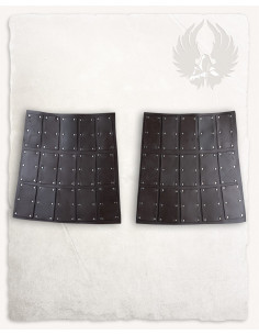 Escarpins latéraux en daim marron, modèle Quintus