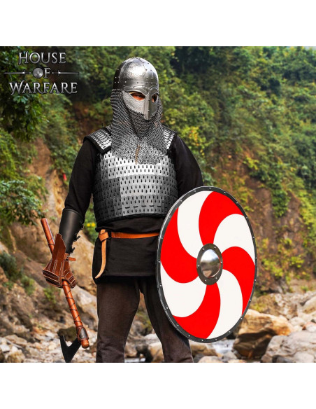Armure lamellaire Viking Birka en acier