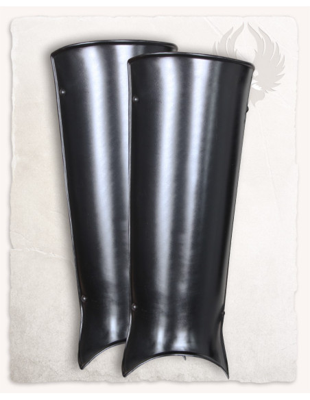 Grèves médiévales Gustav en acier noirci