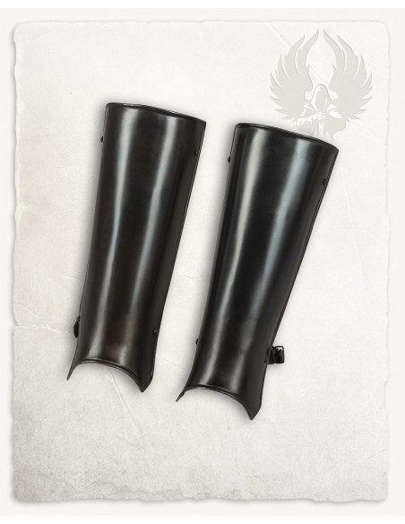 Grèves médiévales Gustav en acier noirci