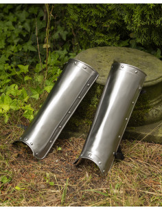 Grèves Jost médiévales en acier poli