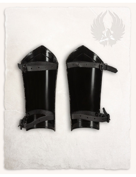 Grèves médiévales Mina en acier poli