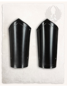 Grèves médiévales Mina en acier noirci 2