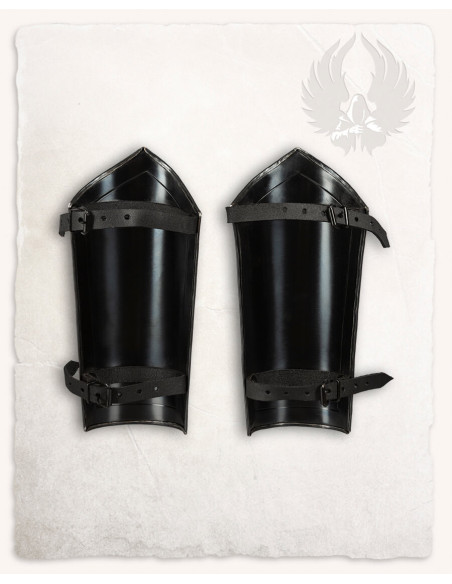 Grèves médiévales Mina en acier noirci