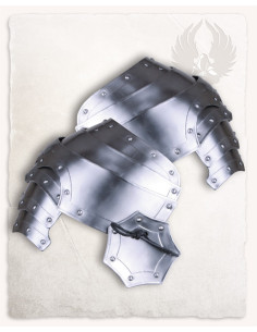 Grandes épaulettes médiévales, modèle Balthasar, finition...