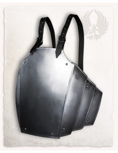 Cuirasse médiévale modèle Adam, finition polie