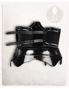 Cuirasse médiévale modèle George, finition noircie 2
