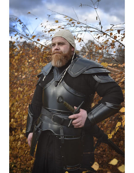Cuirasse médiévale modèle George,...