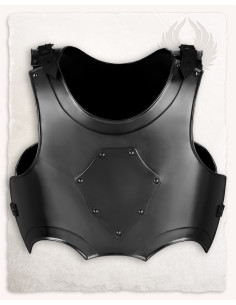 Torse fantastique de mort-vivant, finition noircie