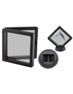 Présentoir carré pour couteaux de 9 x 9 cm.